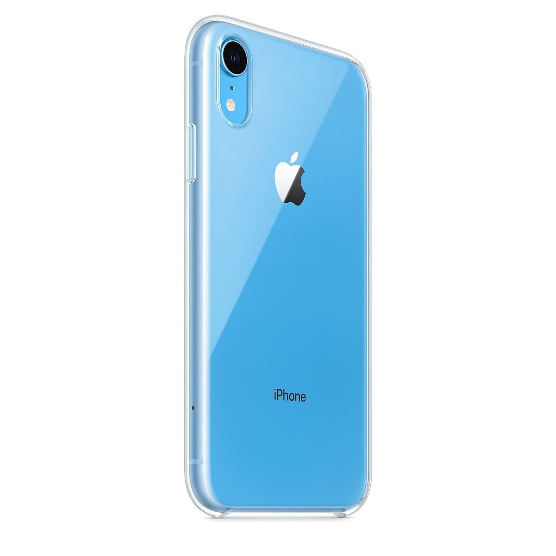 Wisam Smartphone-Hülle Wisam® Apple iPhone XR (6.1) Silikon Case Schutzhülle Hülle Transparen