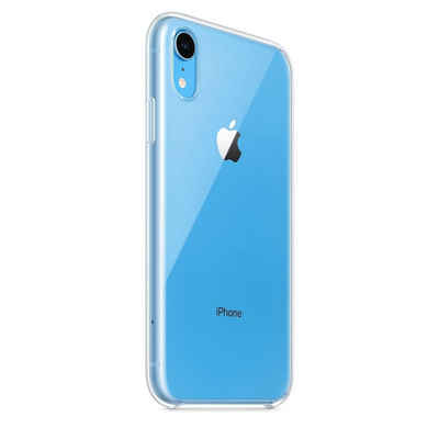 Wisam Smartphone-Hülle Wisam® Apple iPhone XR (6.1) Silikon Case Schutzhülle Hülle Transparen