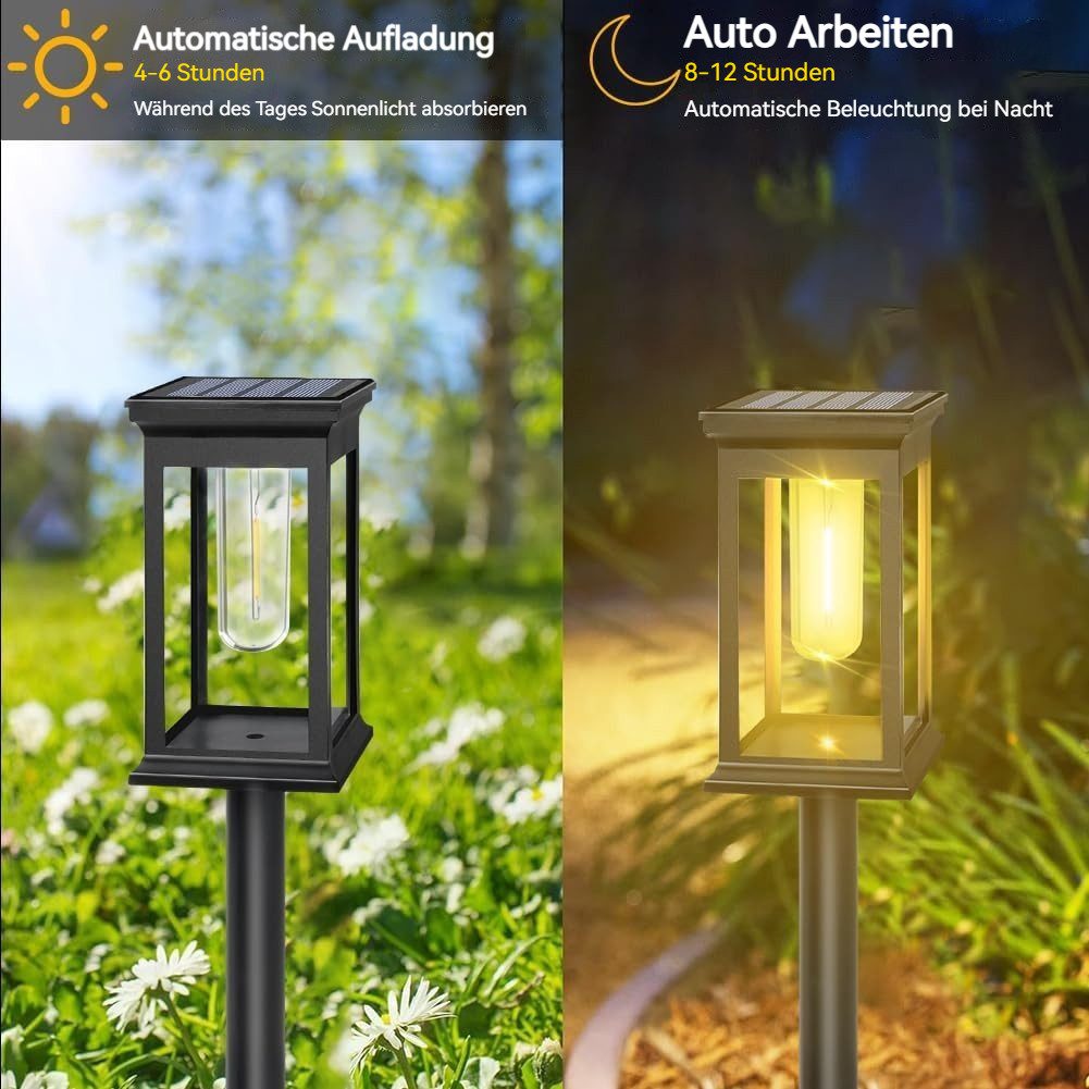 BlingBin LED Solarleuchte 4/8 Stücke Gartenleuchten günstig online kaufen