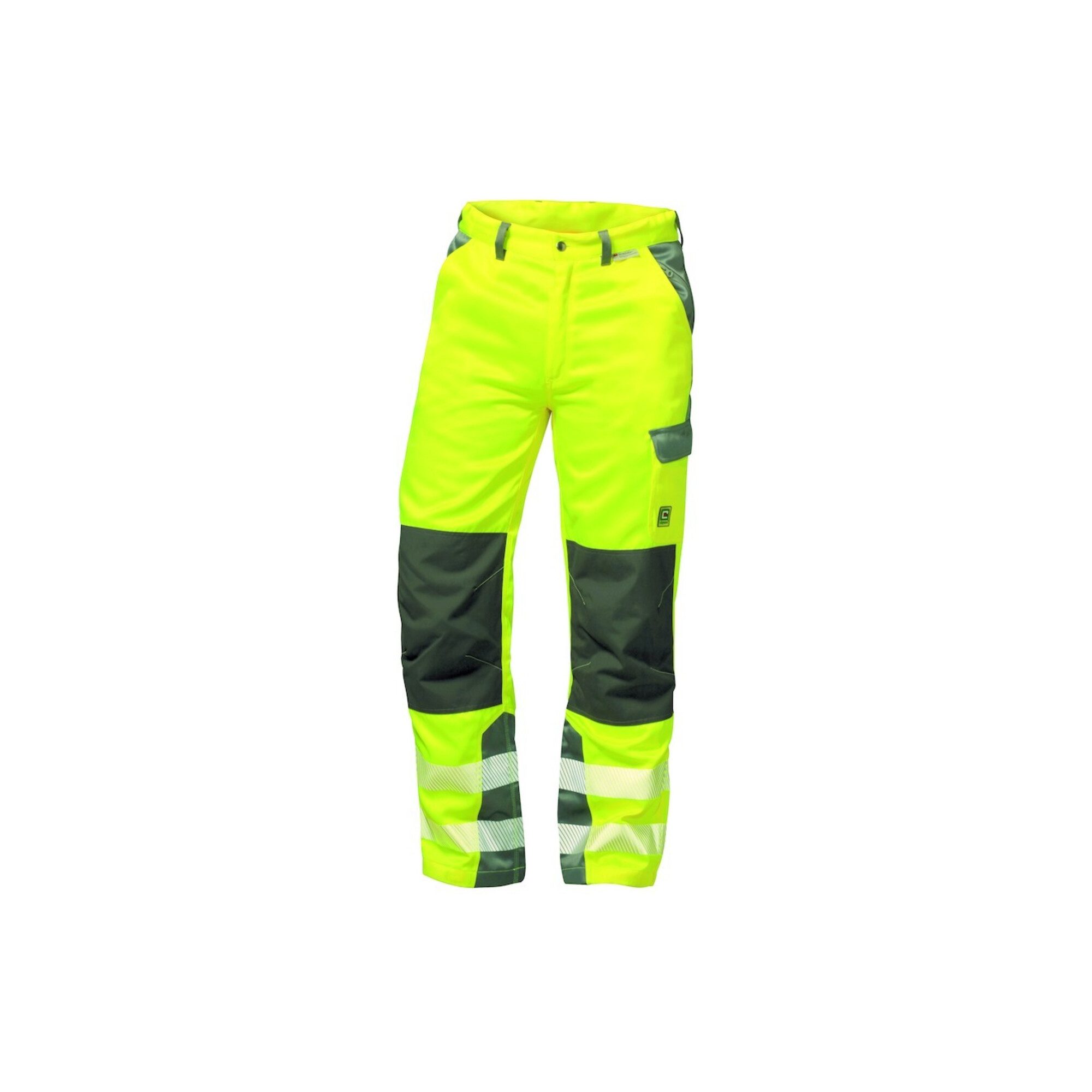 Elysee 3/4-Hose Elysee Warnbundhose Paris, Gr. 58, gelb/grau