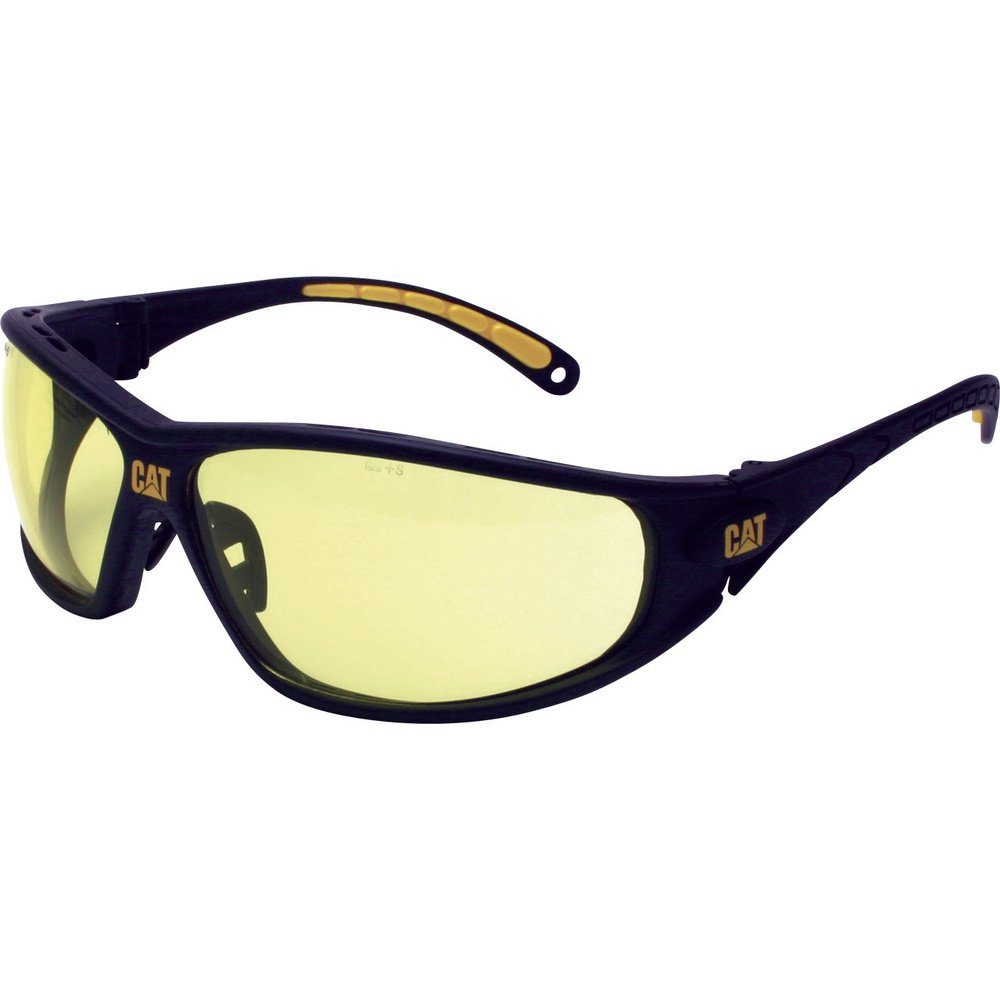 CAT Arbeitsschutzbrille CAT TREAD112CATERPILLAR Schutzbrille Schwarz EN 166-1 DIN 166-1