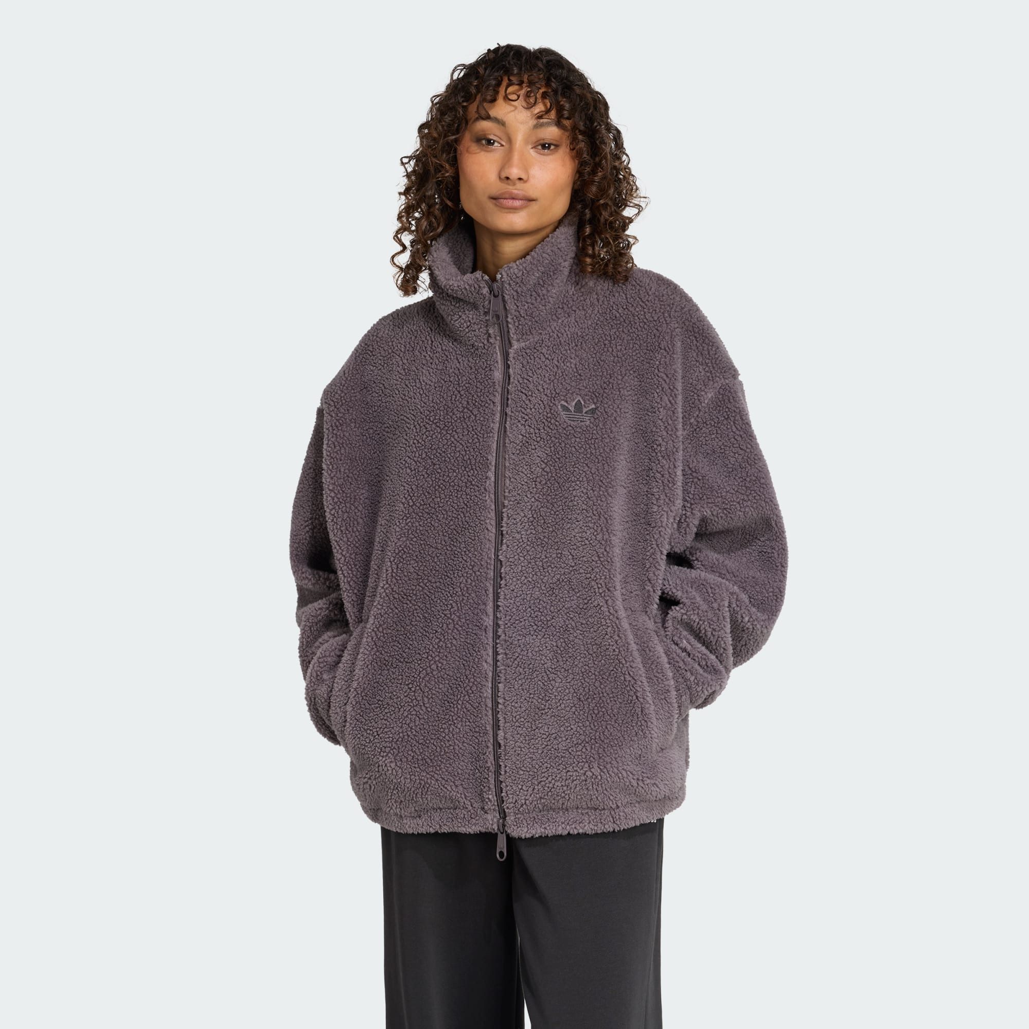 adidas Originals Funktionstop ESSENTIALS TEDDY JACKE günstig online kaufen