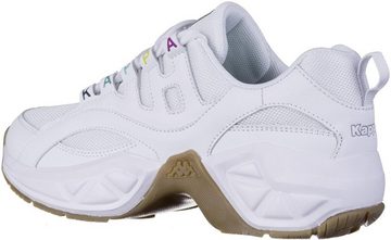 Kappa KAPPA Overton coole Damen Mesh Sneakers white, Meshfutter, herausnehmbare Decksohle Plateausneaker