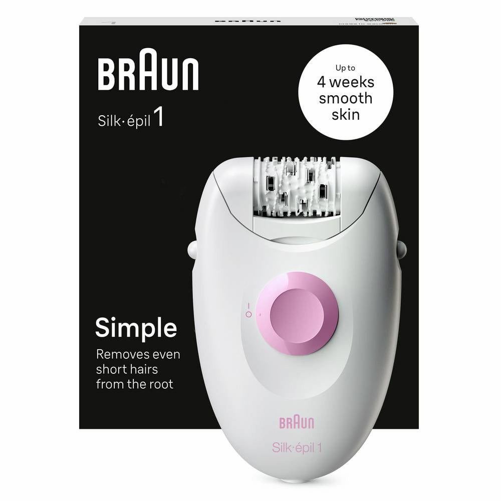 Braun Epilierer Epilierer Pink, Weiß BRASE1000