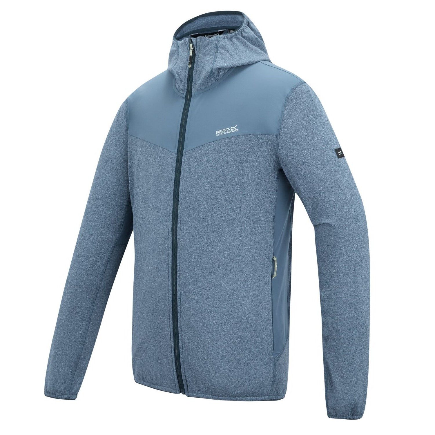 Strickfleecejacke Fleecejacke Finchdale mit Kapuze