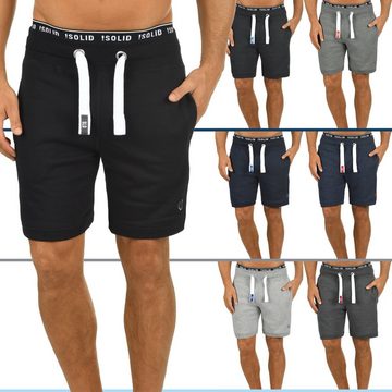 !Solid Sweatshorts SDBennShorts kurze Hose mit breiten Kontrastkordeln