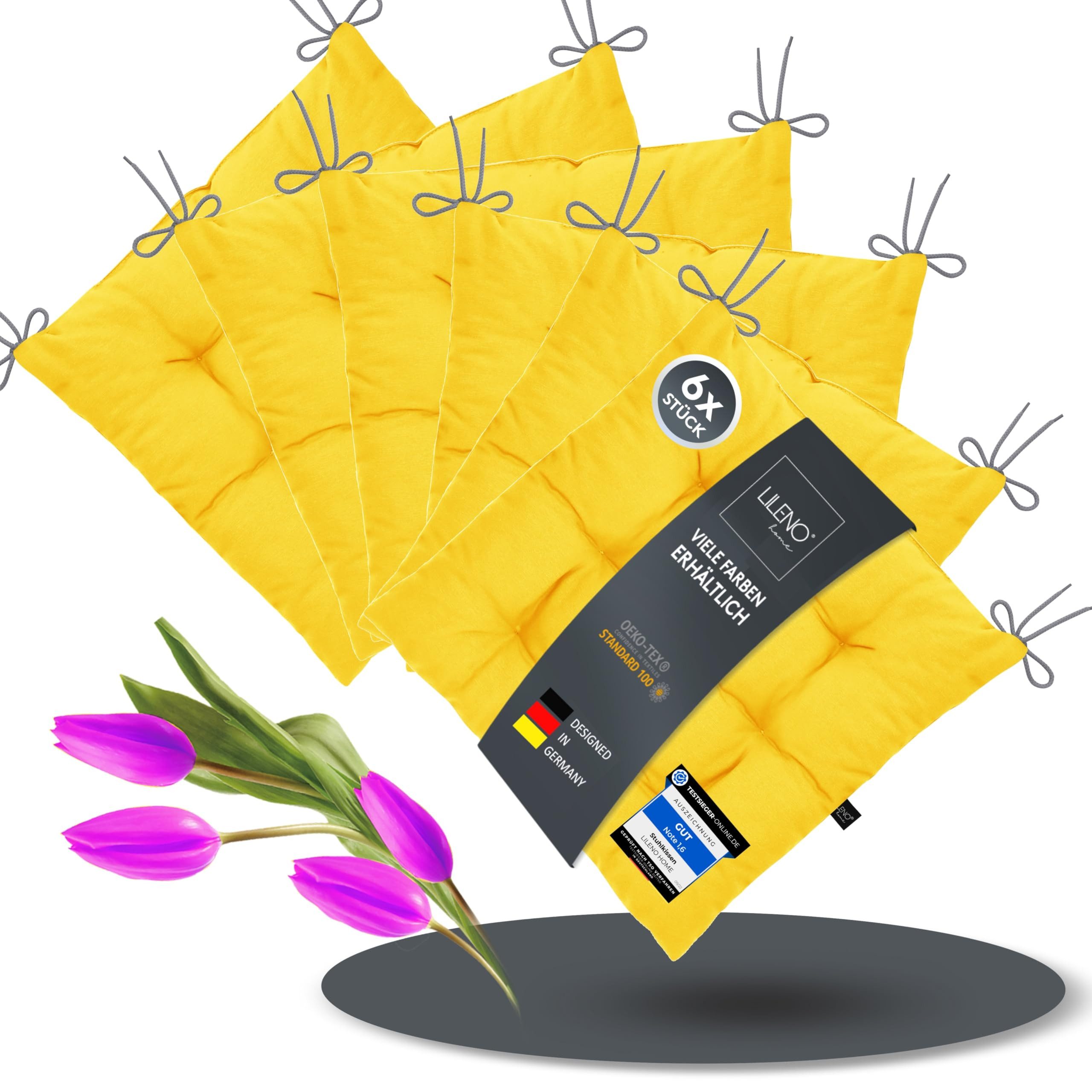 LILENO HOME Stuhlkissen Sitzkissen für Gartenstuhl, günstig online kaufen