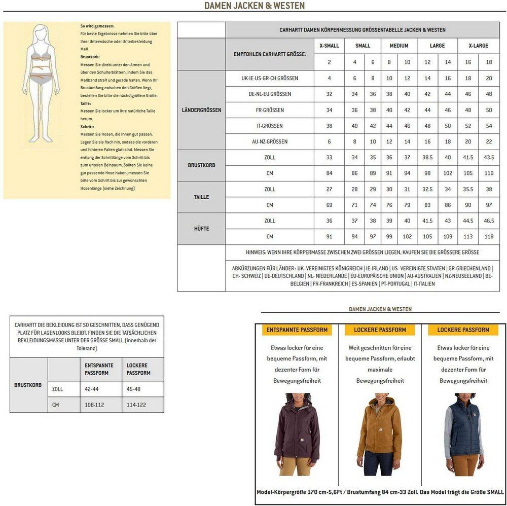 Carhartt Sweatweste Relaxed Midw. 105607 günstig online kaufen