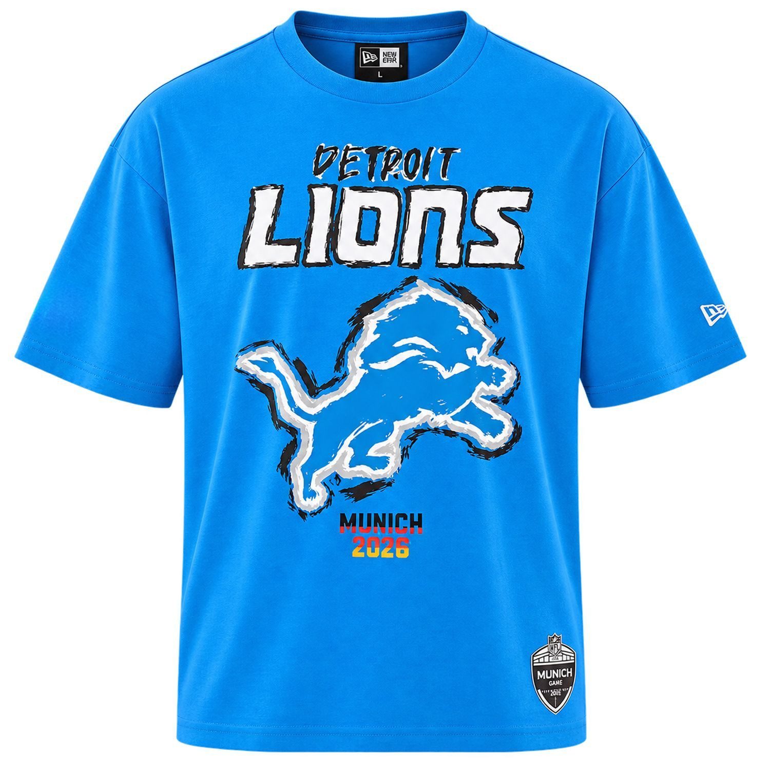 New Era Print-Shirt NFL ISG Detroit Lions
