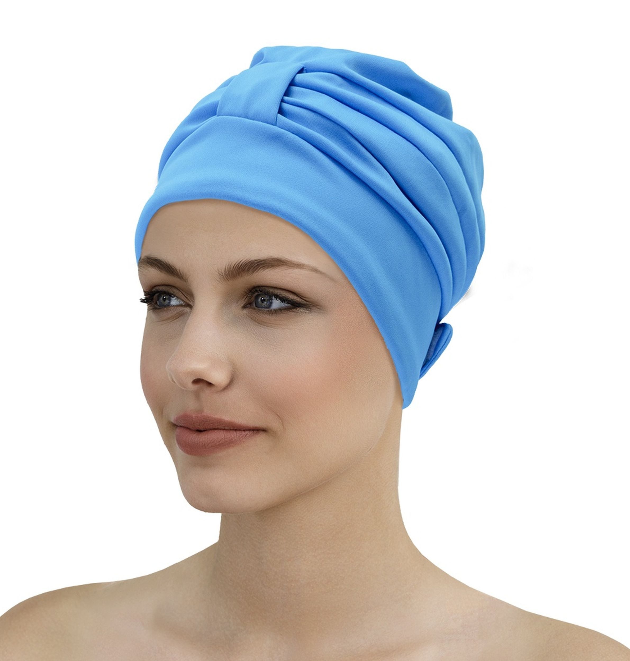 Fashy Badekappe Fashy - Badehaube Badekappe Bademode Damen Türkis 3473-52