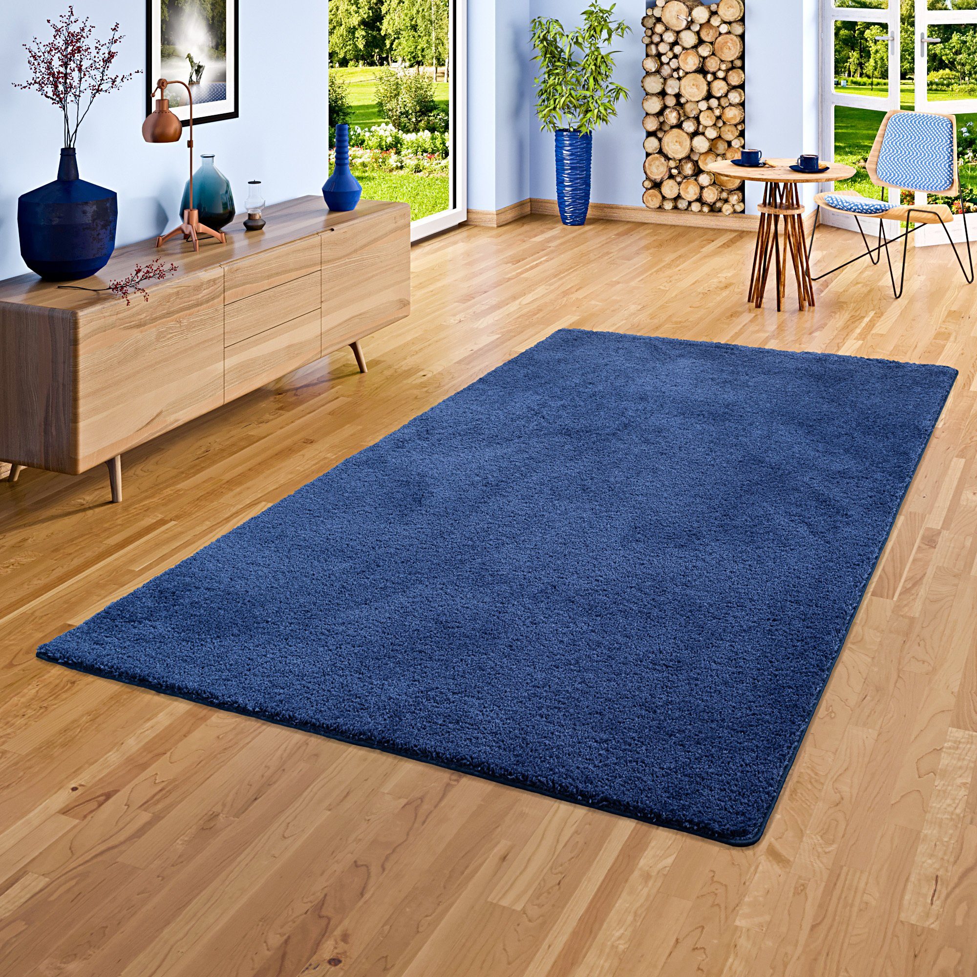 Snapstyle Hochflor-Teppich Hochflor Shaggy Teppich Palace, günstig online kaufen