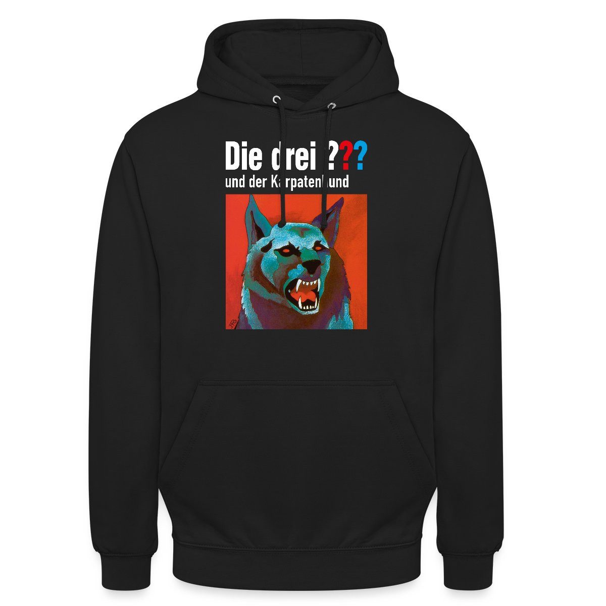 Hoodie Die Drei Fragezeichen Und Der Karpatenhund Unisex Hoodie