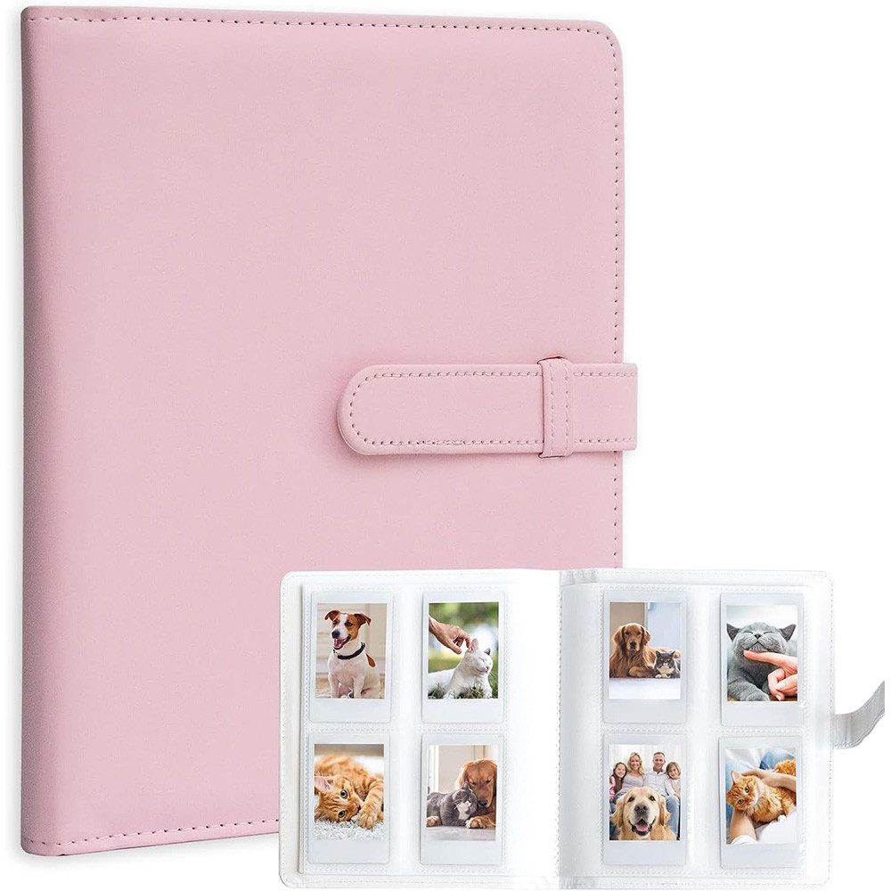 TUWENA Fotoalbum Fotoalbum mit 256 Taschen für Fujifilm Instax Film Polaroid Fotos