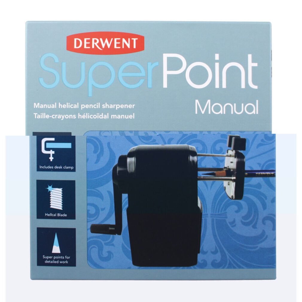 Derwent Marker Spitzmaschine Super Point schwarz
