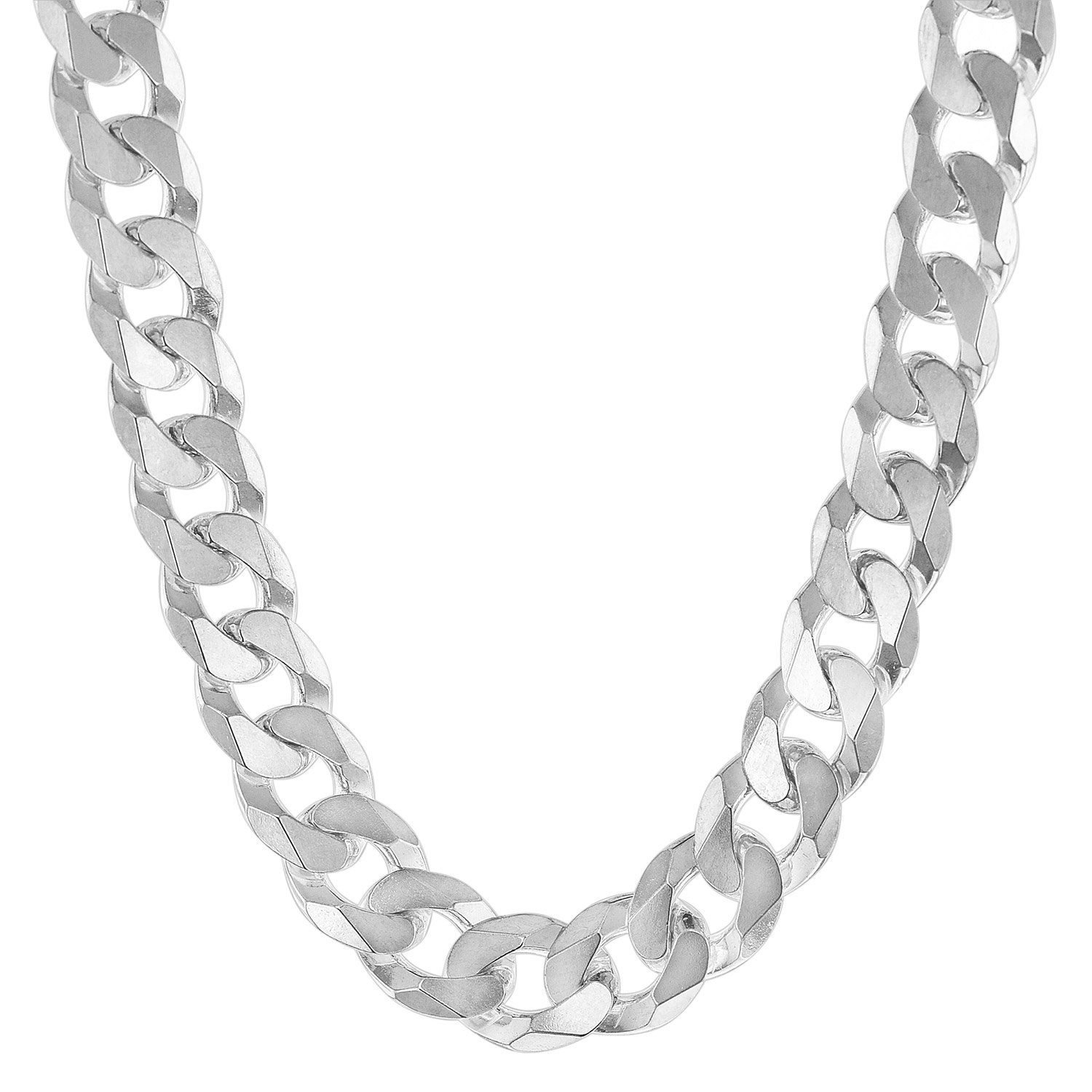 trendor Panzerkette Herren-Silber 925 Breite 7,8 mm günstig online kaufen