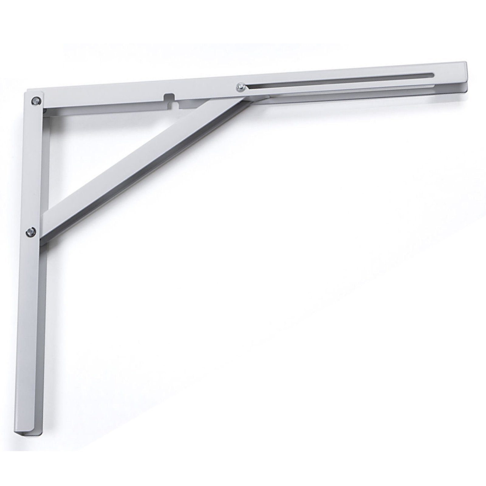 SO-TECH® Wandregalhalter Tragkraft / 1-tlg. 120 Paar), (pro Weiß Höhe kg 300 mm 390 mm Länge Klappkonsole