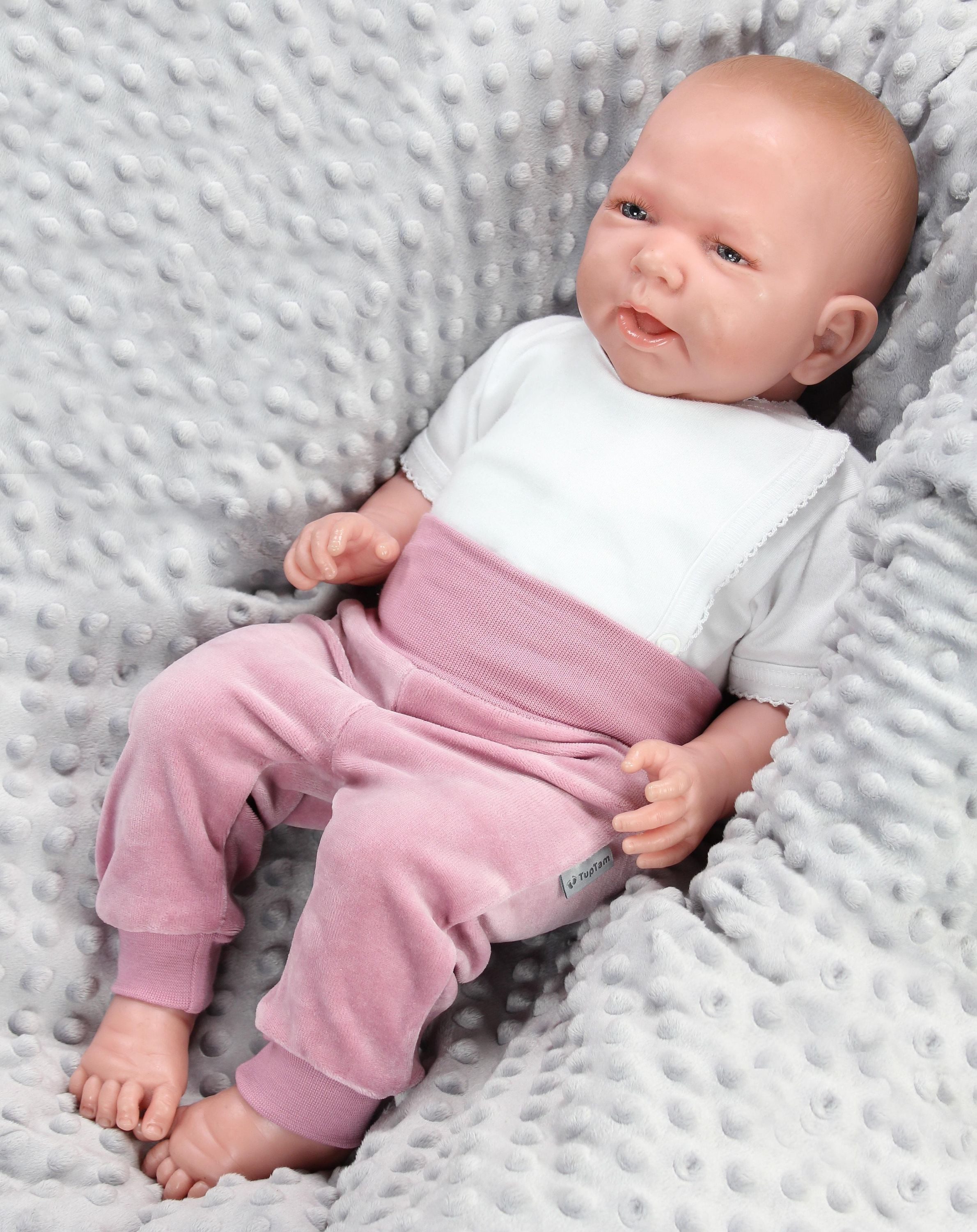 TupTam Sweathose TupTam Baby Mädchen Nicki Hose Jogginghose 3er Pack – Bild 2 von 5