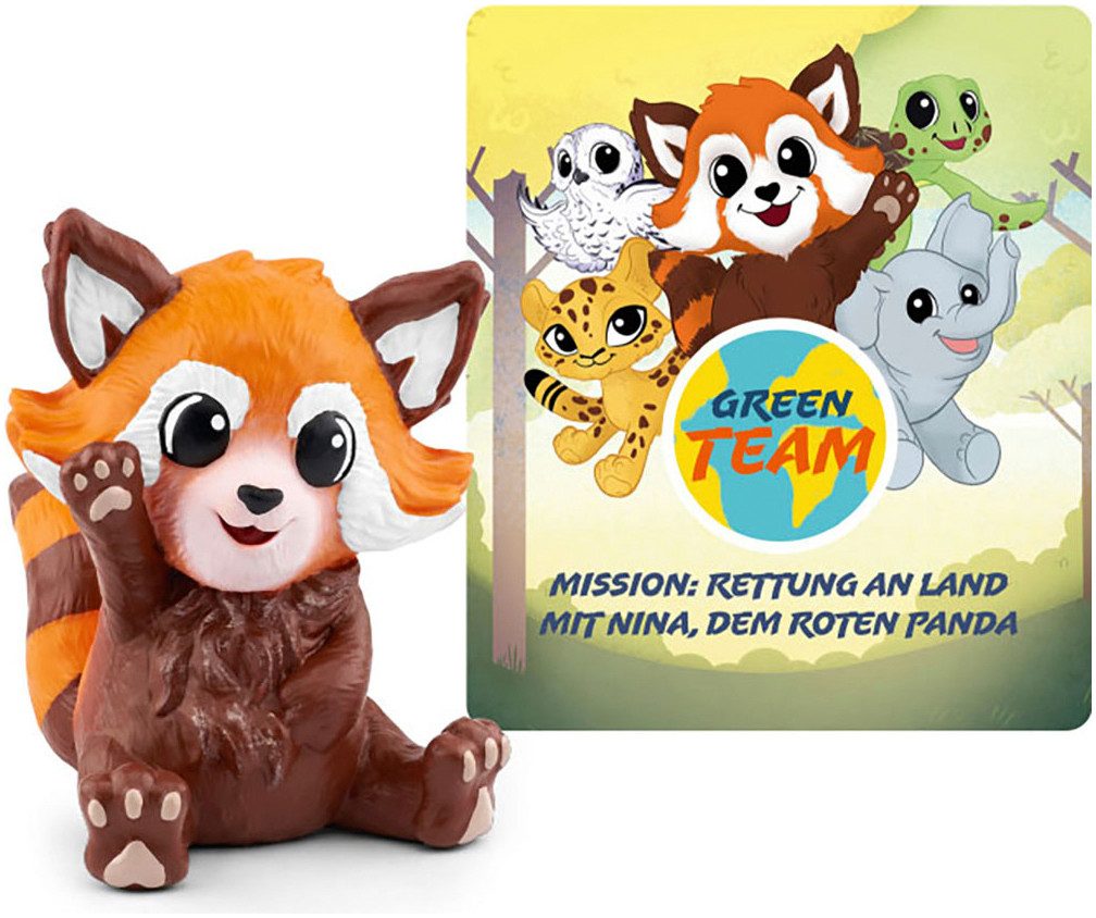 tonies Hörspielfigur Green Team - Mission - Rettung an Land mit Nina dem roten Panda