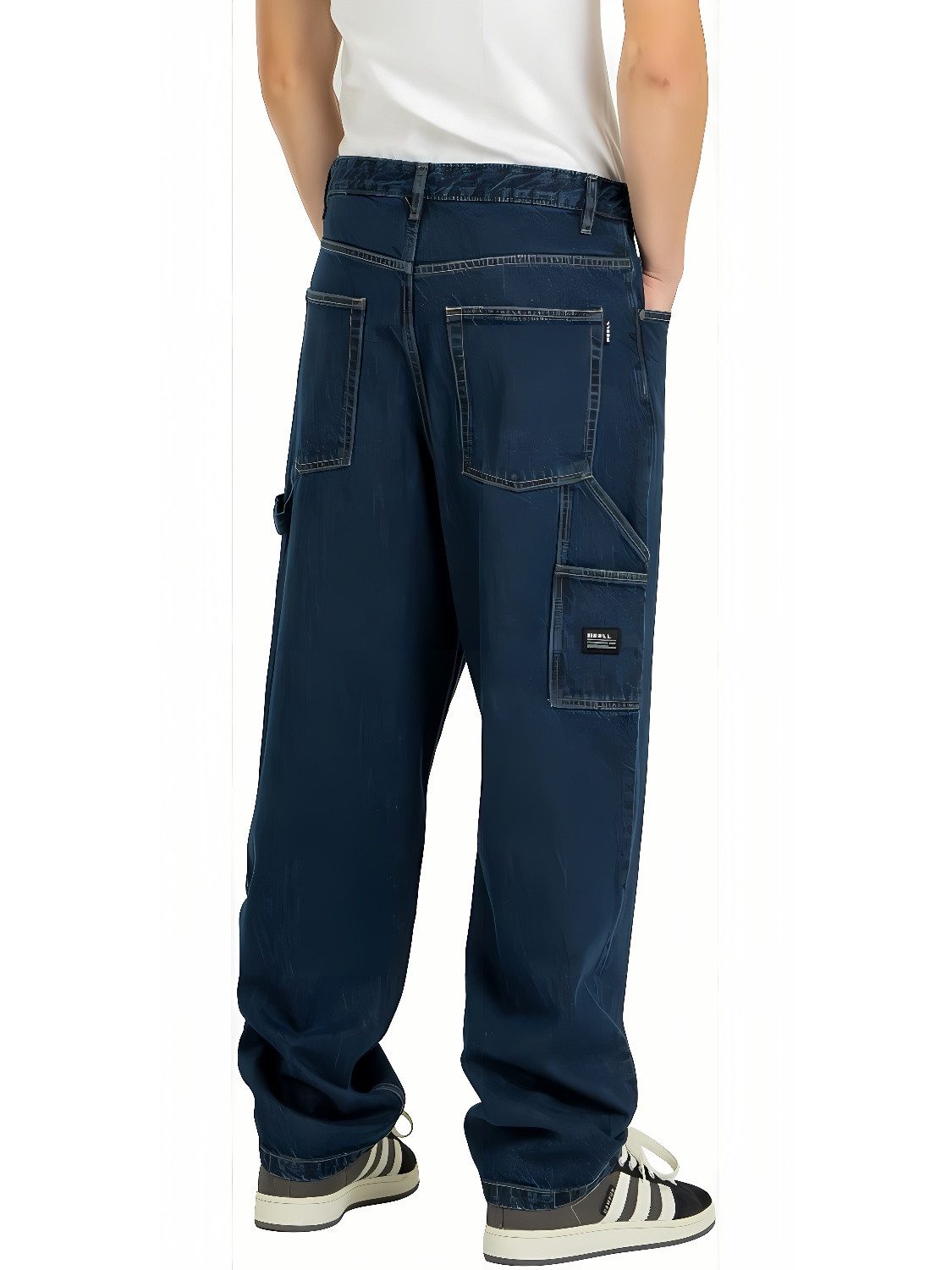 REELL Bequeme Jeans Baggy Worker