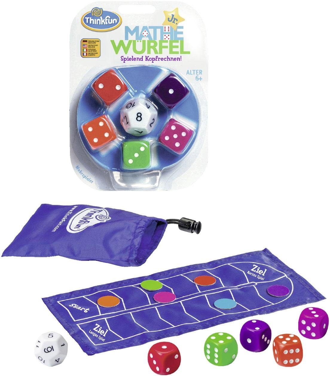 Thinkfun® Spiel Mathe Würfel Junior