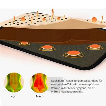 Daisred Heizkissen Selbsterwärmender Wärmegürtel Nierengurt Lendenwirbelstütze