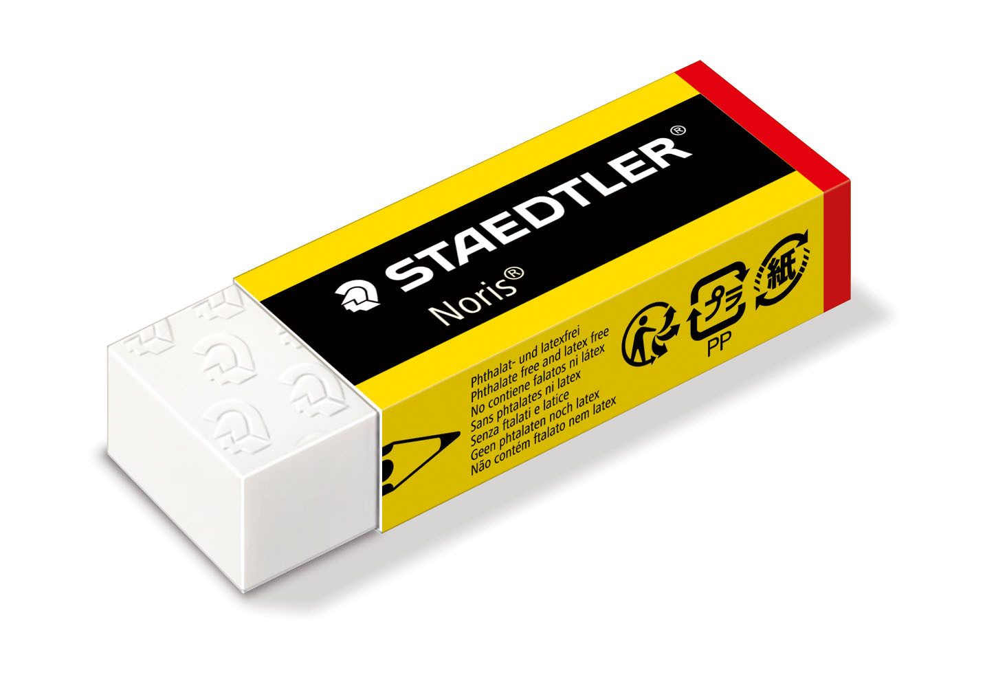 STAEDTLER Radiergummi Staedtler Radierer Noris 65x23x13mm