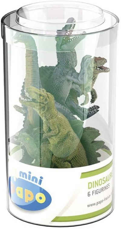 papo Spielfigur »papo - Spielfiguren 6er Mini Dinosaurier Set 1«, handbemalt aus Frankreich
