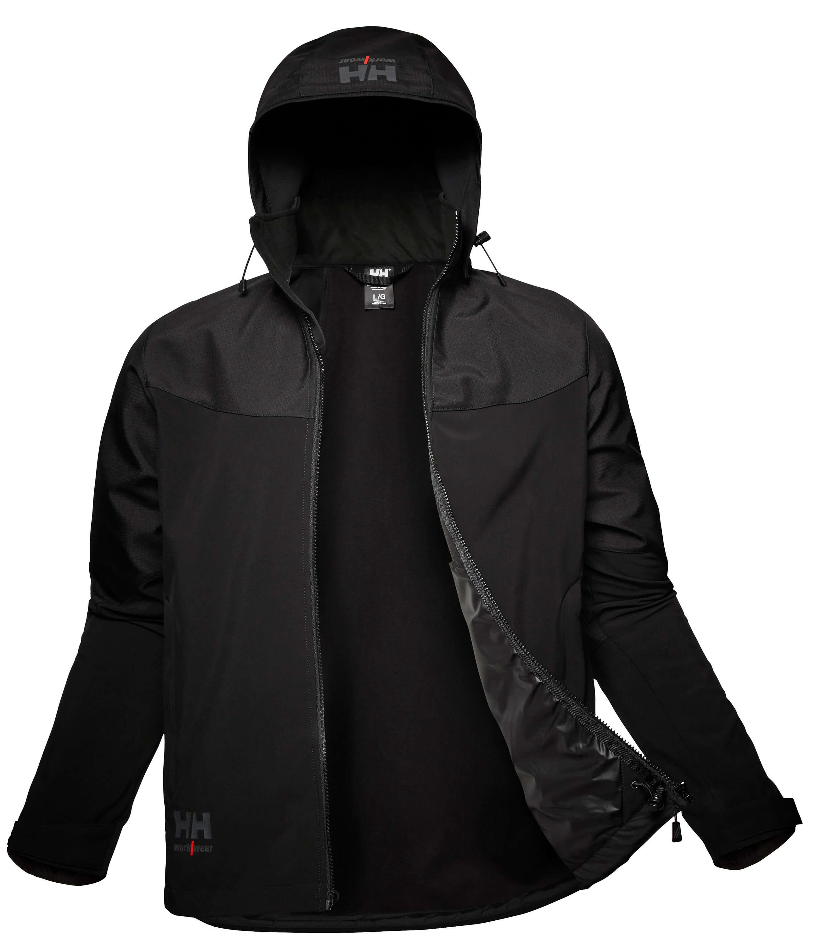 Helly Hansen Allwetterjacke Kensington Shell (1-St) abnehmbare Kapuze