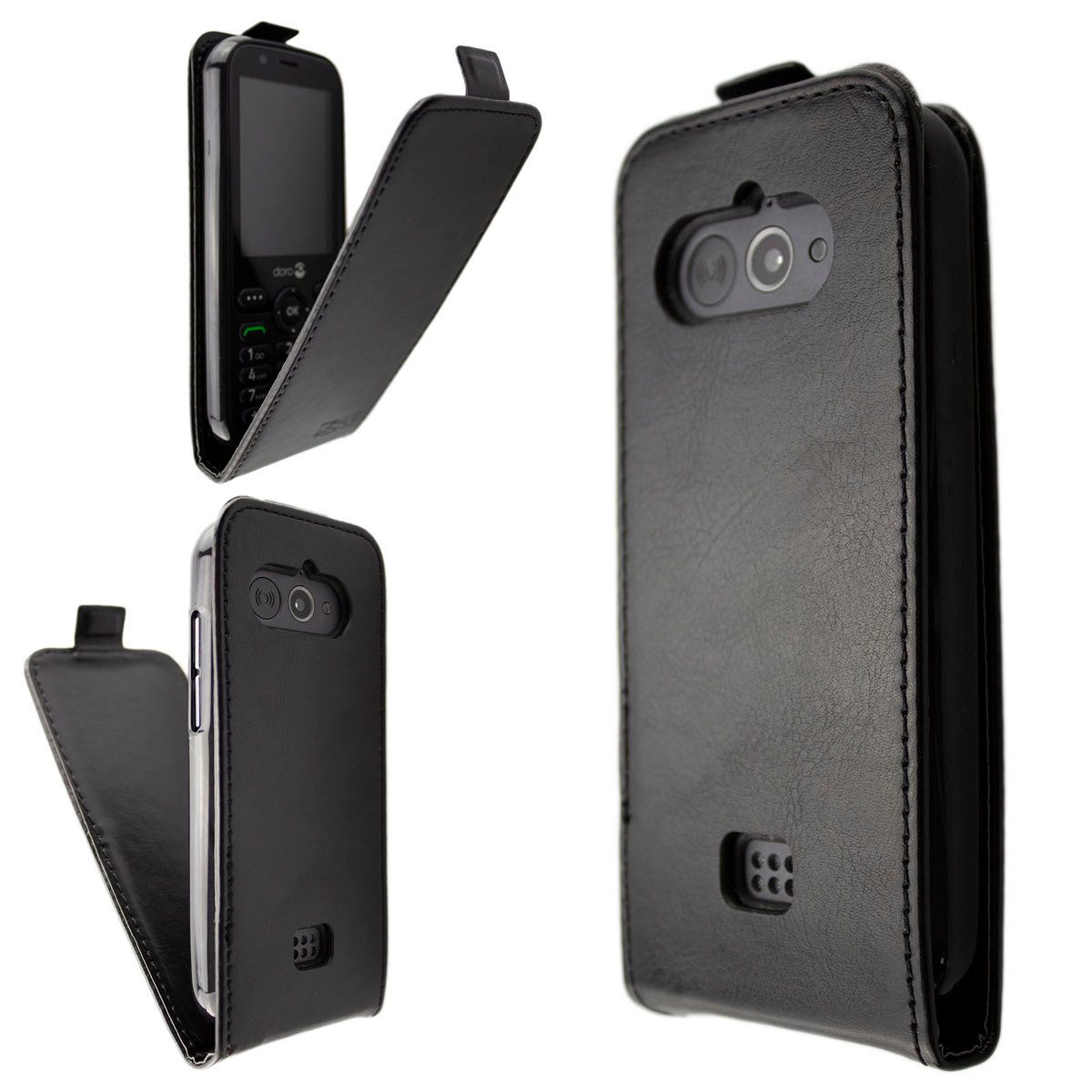 Handytasche caseroxx Handytasche Flip Cover für Doro 7010