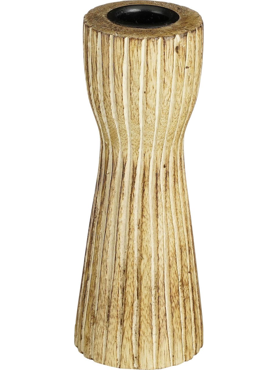 Mica Decorations Kerzenständer Mica Kerzenständer Indiana braun Mangoholz 15 cm