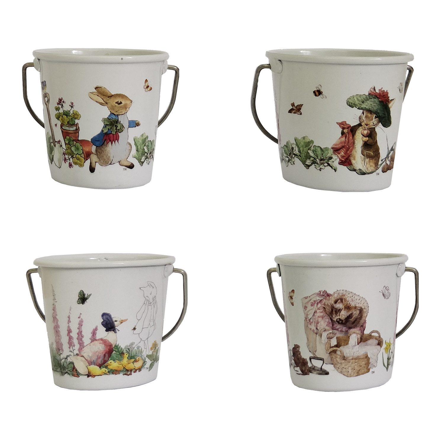 Eierbecher Peter Rabbit Eimer Eierbecher im 4er Set
