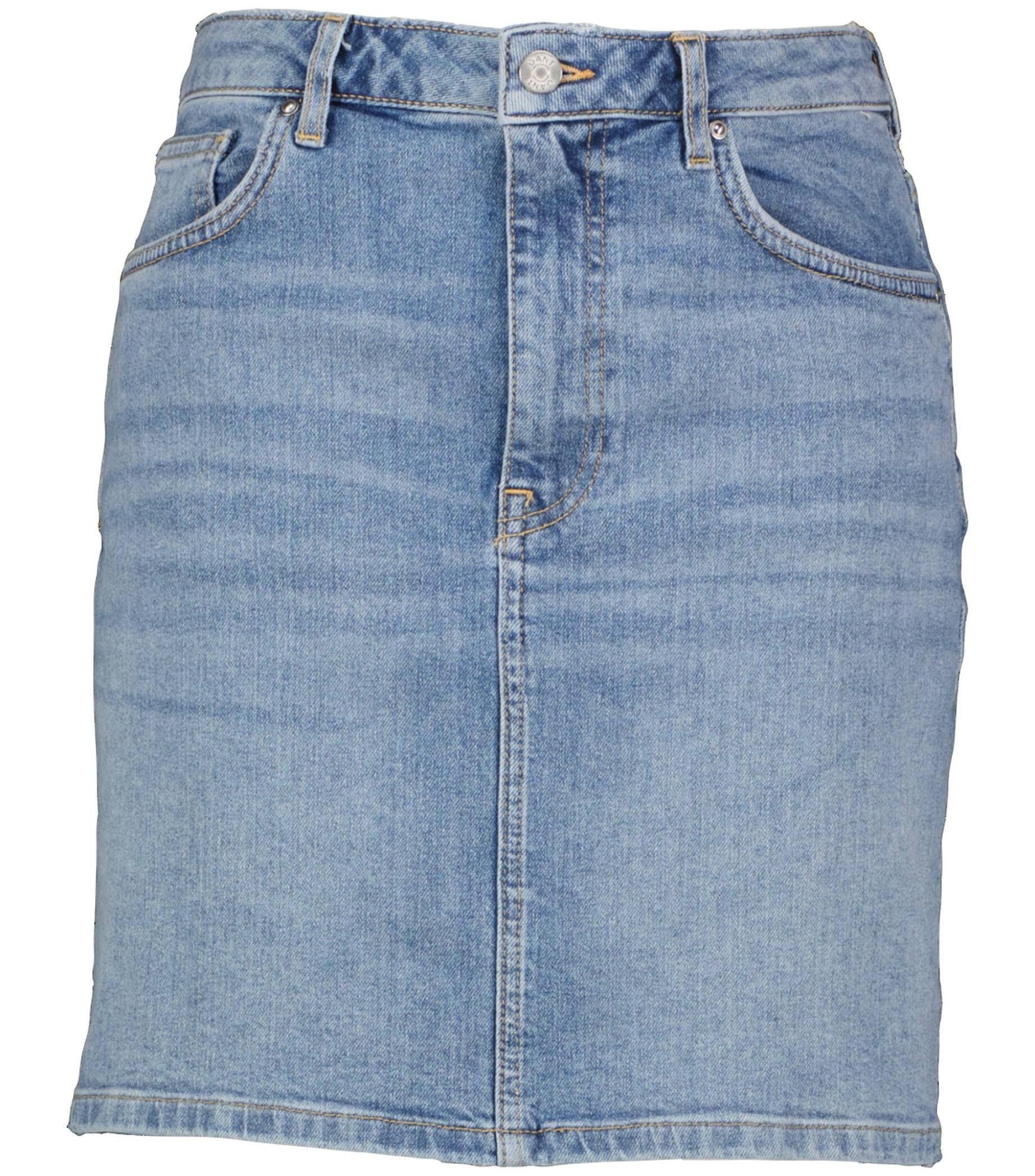 Gant Jeansrock Damen Jeansrock REG DENIM SKIRT Regular Fit (1-tlg)