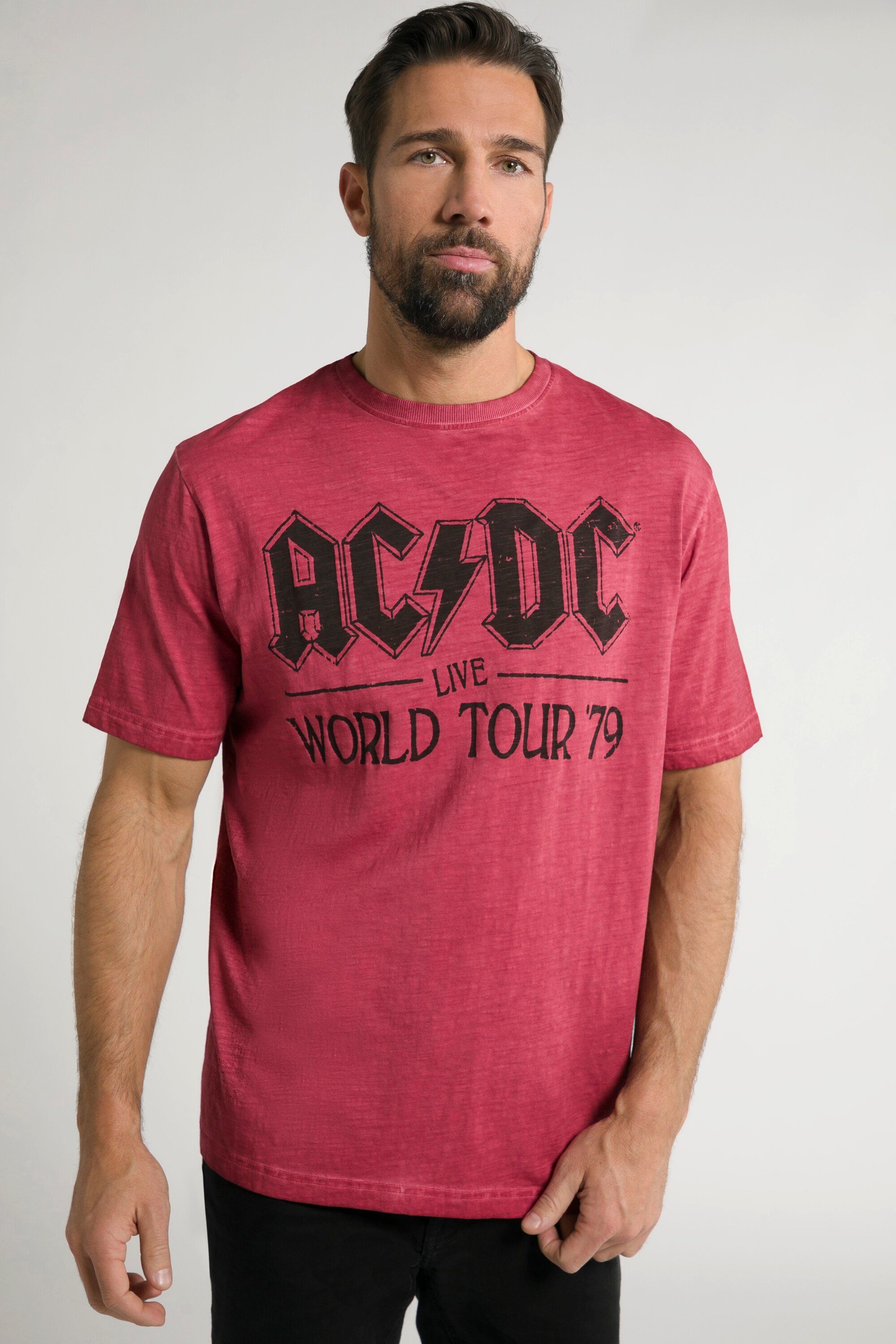 T-Shirt Worldtour 8 XL JP1880 T-Shirt Halbarm AC/DC bis Bandshirt