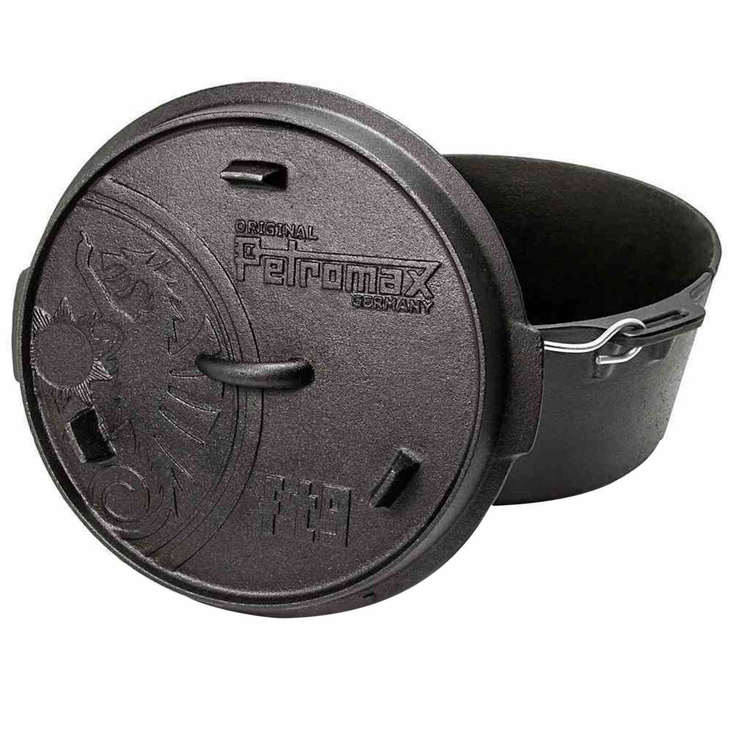 Petromax Feuerstelle Petromax Feuertopf ft9-t ohne Füße 7,5 Liter Gusseisen günstig online kaufen