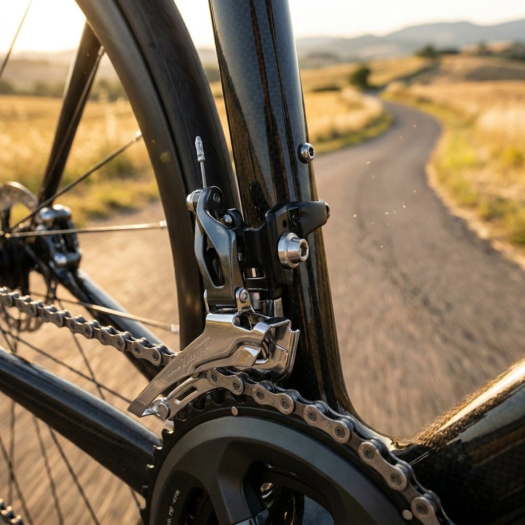 Shimano Kettenumwerfer SHIMANO Umwerfer TIAGRA FD-4703 Anlöt 3-fach - Präziser Rennrad Frontu