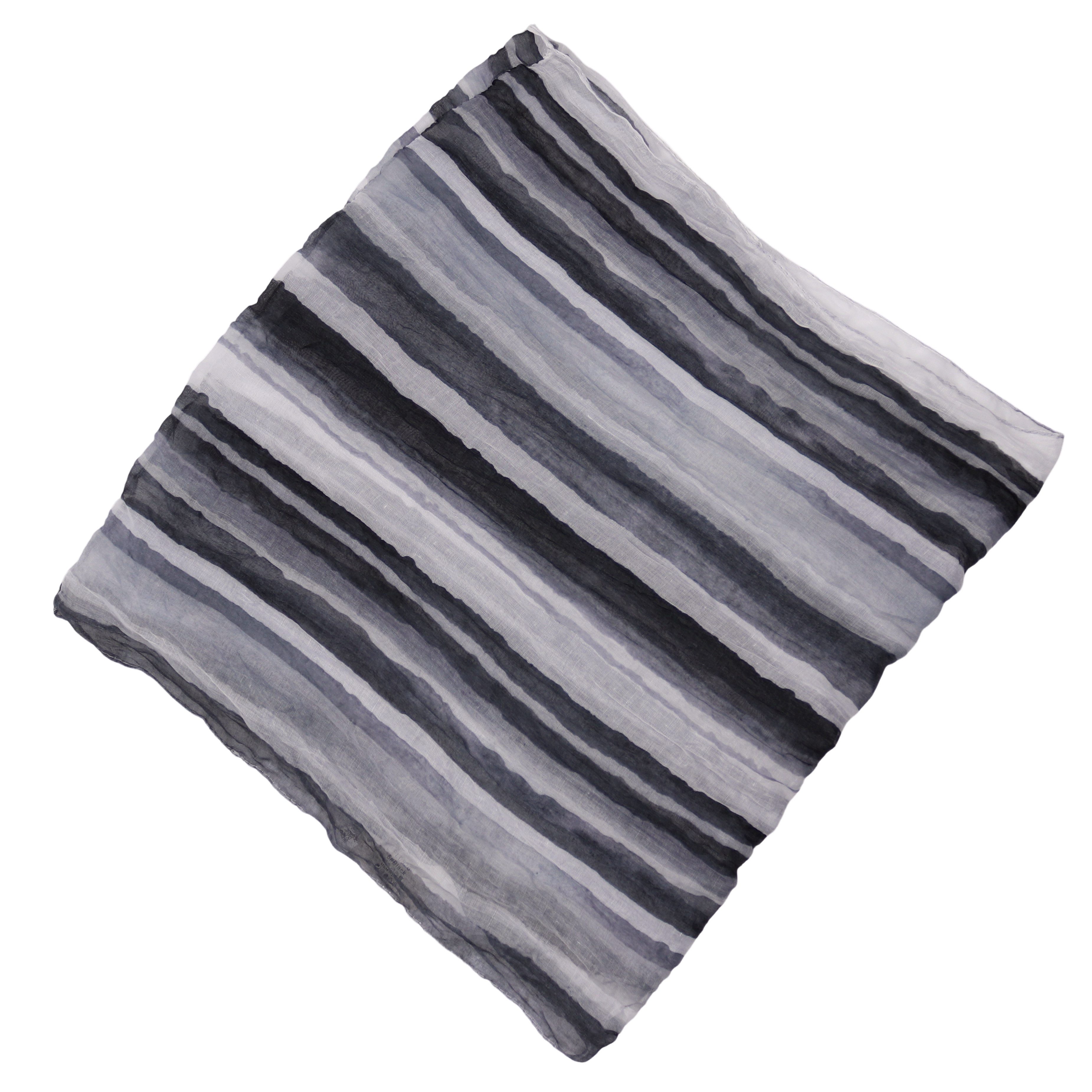 MIRROSI Loop Damen-Schal mit buntem Streifenmuster, weich, Schlauchschal, (ca.45x75cm, zweimal um den Hals wickelbar), Damen Halstuch ideal für Frühling, Sommer oder Herbst