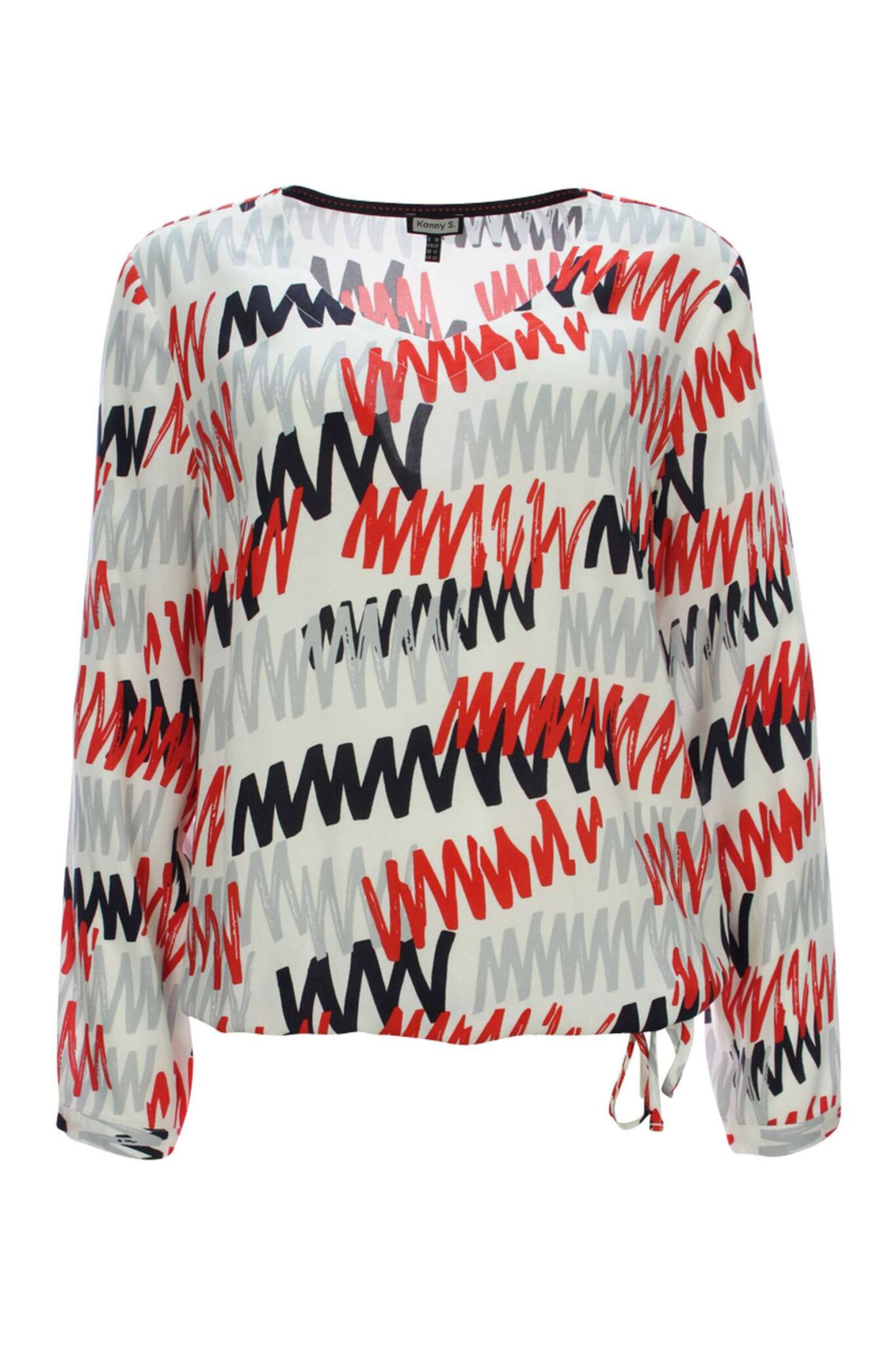 Kenny S. Klassische Bluse ALLOV. BL. V