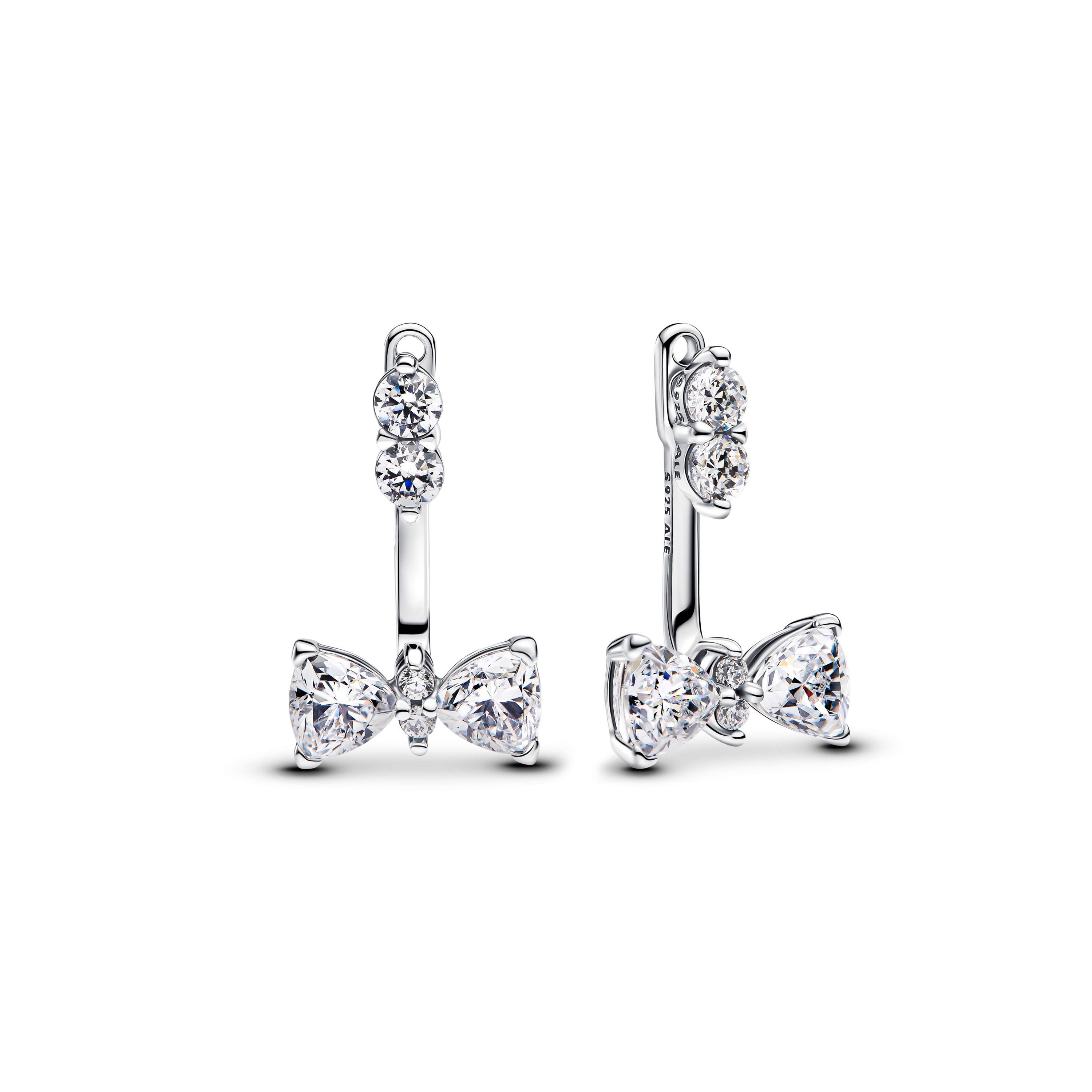 Pandora Ohrring-Set Pandora funkelnde Schleifen Ohrstecker günstig online kaufen
