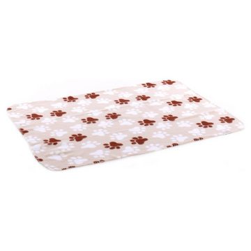 Flamingo Tierdecke Decke Esma rechteckig beige/weiß/braun