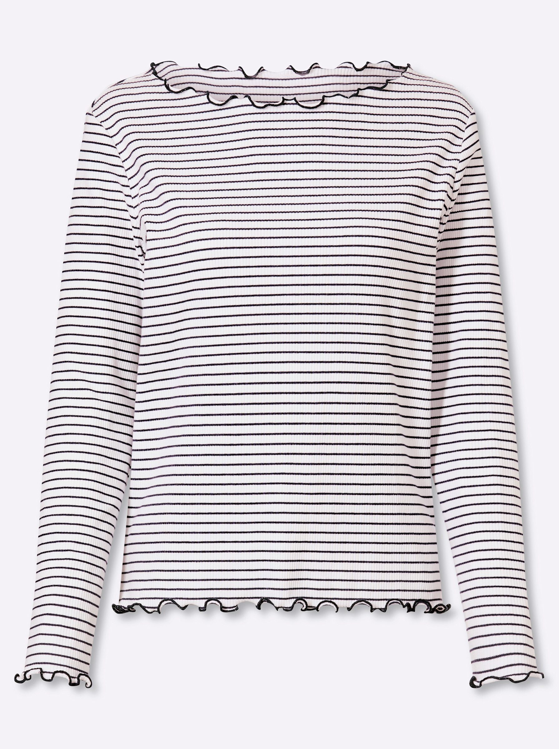 heine T-Shirt Ringelshirt Langarm
