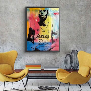 DOTCOMCANVAS® Acrylglasbild Kobe Bryant - Acrylglas, Acrylglasbild Kobe Bryant NBA Basketball Los Angeles Lakers Pop Art