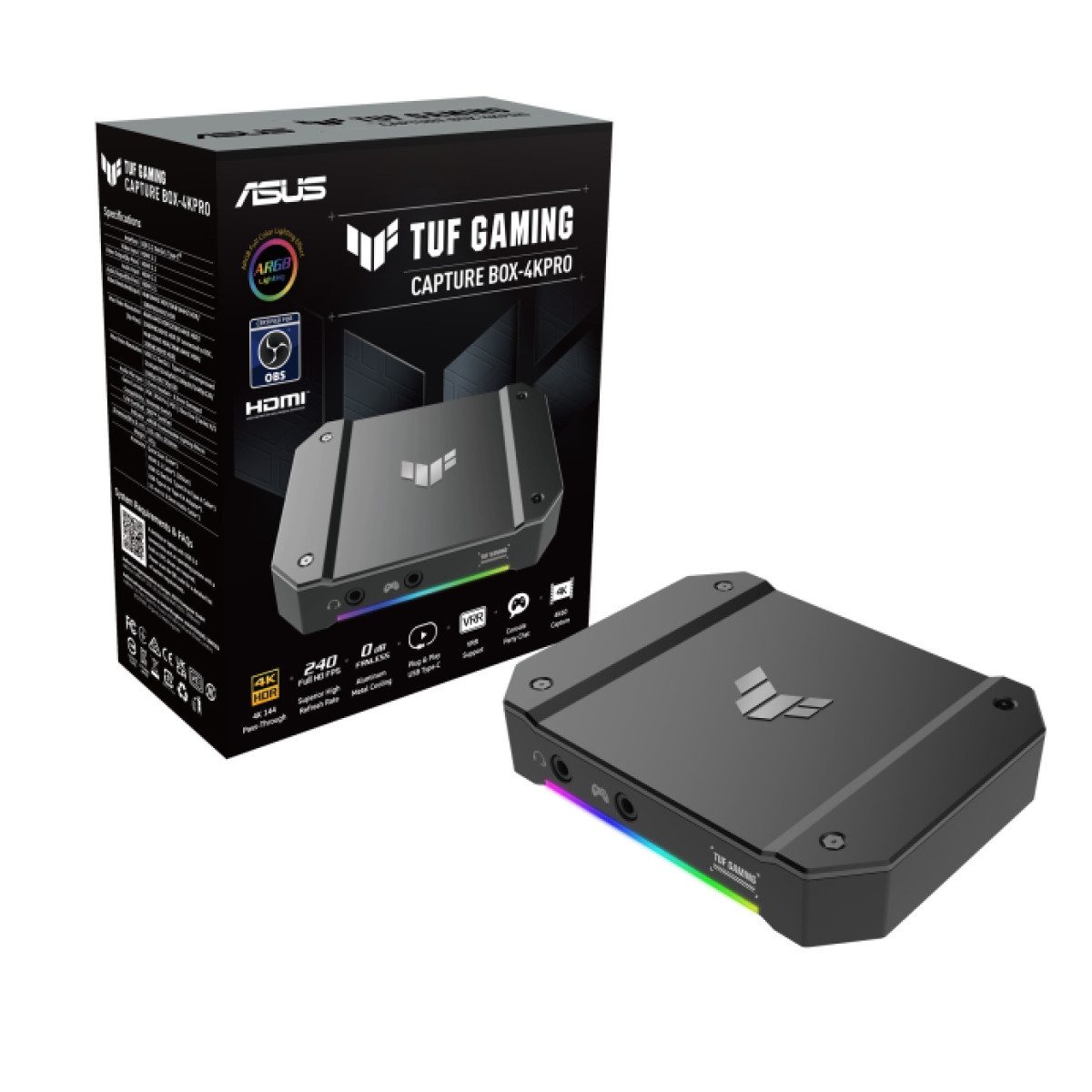 Asus TUF Gaming Capture Box 4KPRO externe SSD