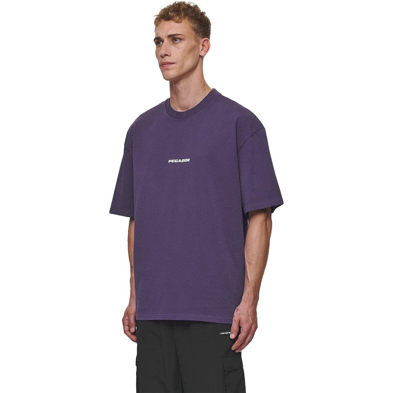 PEGADOR T-Shirt Colne Logo Oversized Tee günstig online kaufen