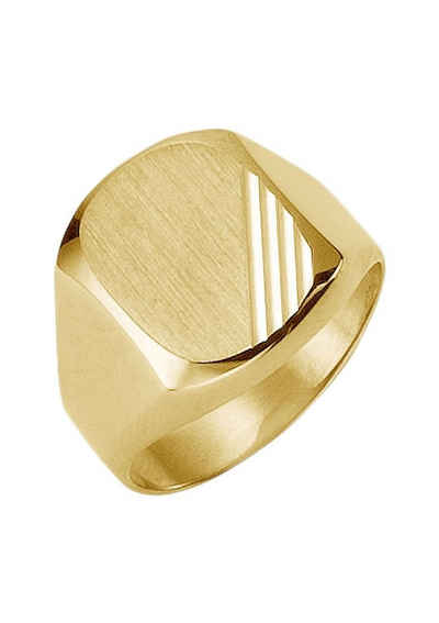 Firetti Siegelring Schmuck Geschenk Gold 333 Herrenring Goldring