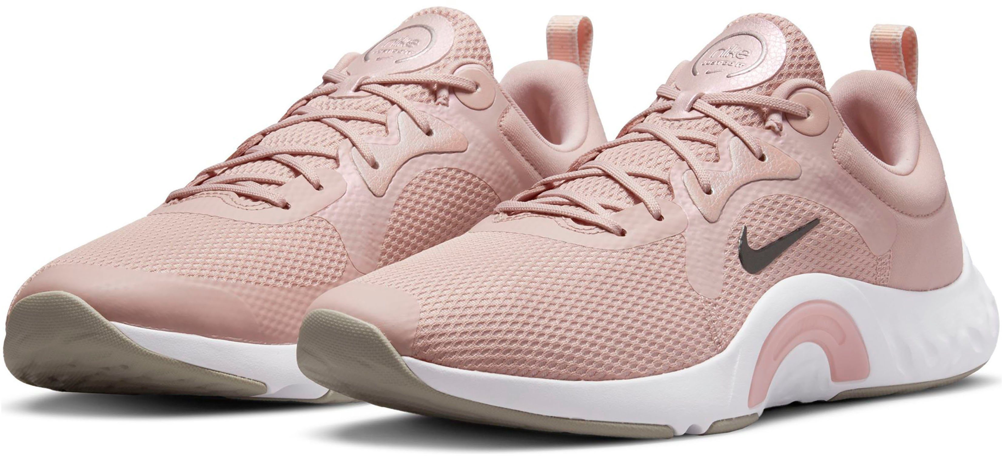 Nike RENEW IN-SEASON TR 11 PINK-OXFORD-MTLC-PEWTER-PALE-CORAL-WHITE Fitnessschuh