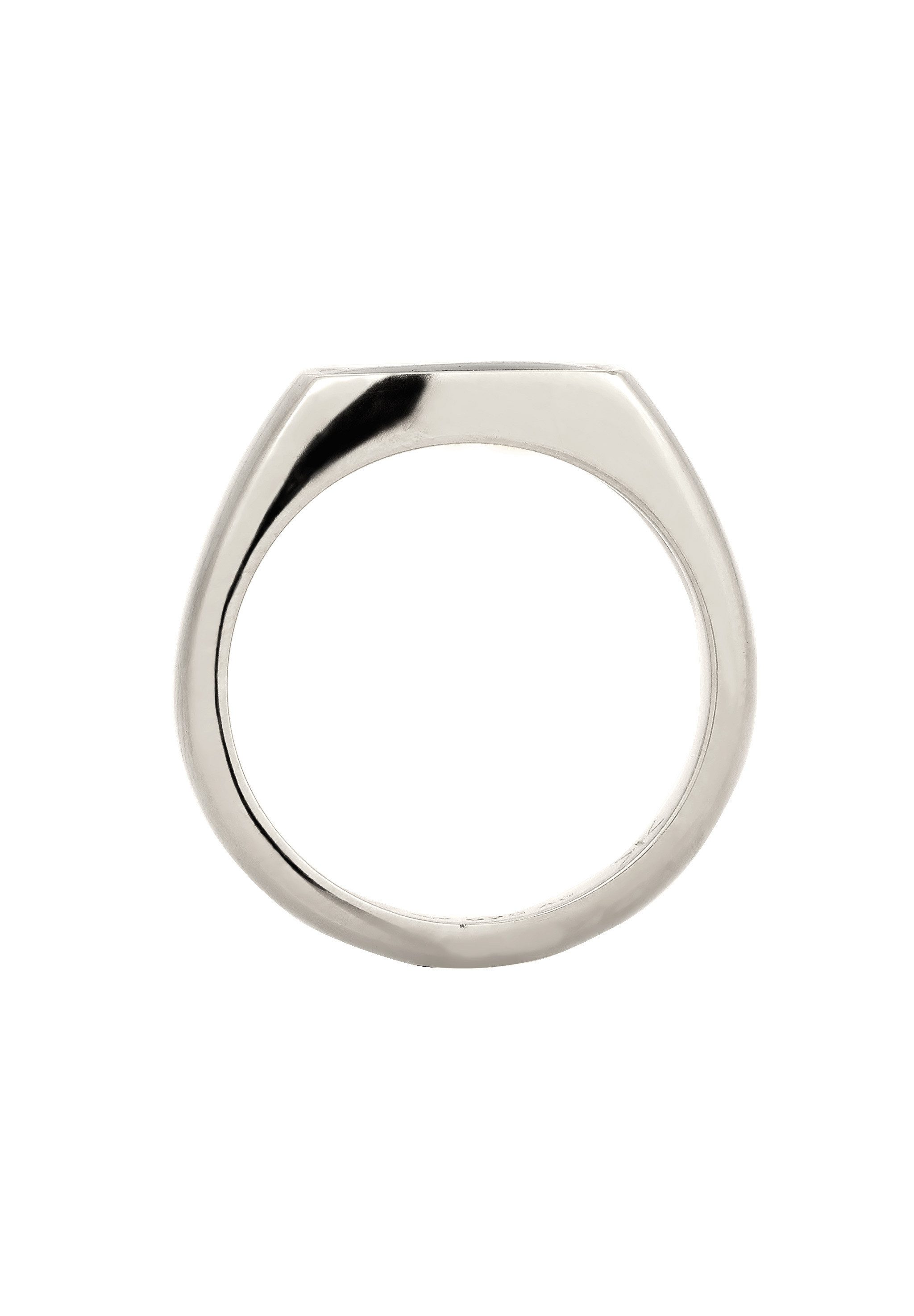 Kuzzoi Siegelring Siegelring mit Emaille Grün 925 Sterling Silber – Bild 3 von 5