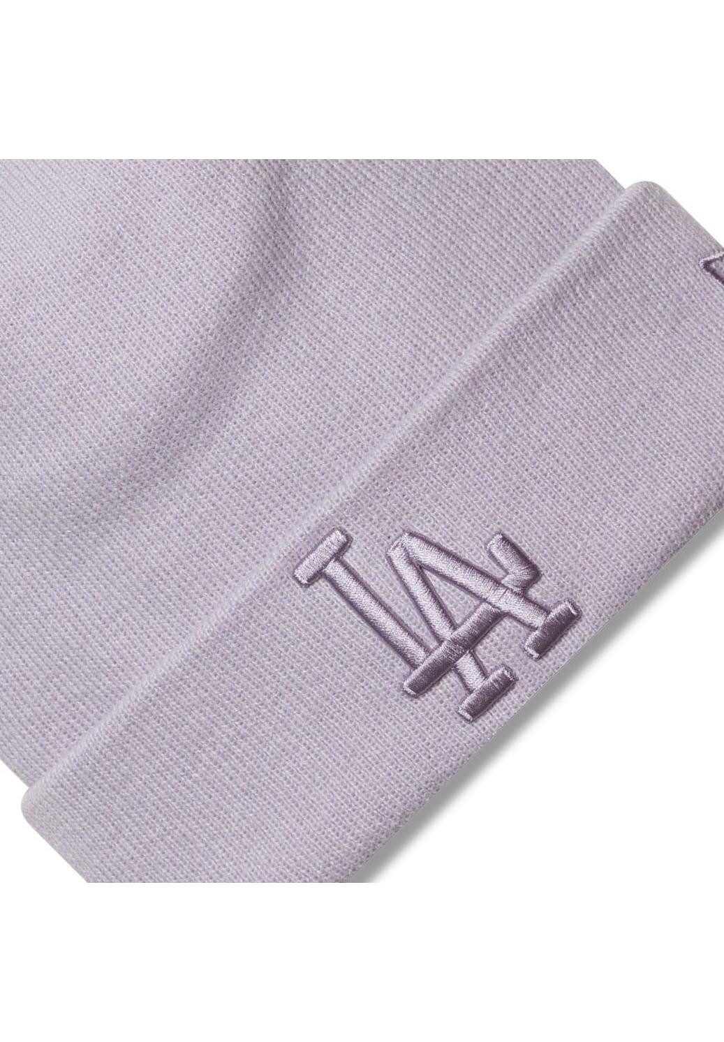New Era Bommelmütze Los Angeles Dodgers Women League Essential Beanie New Era MLB Flieder (1-St)