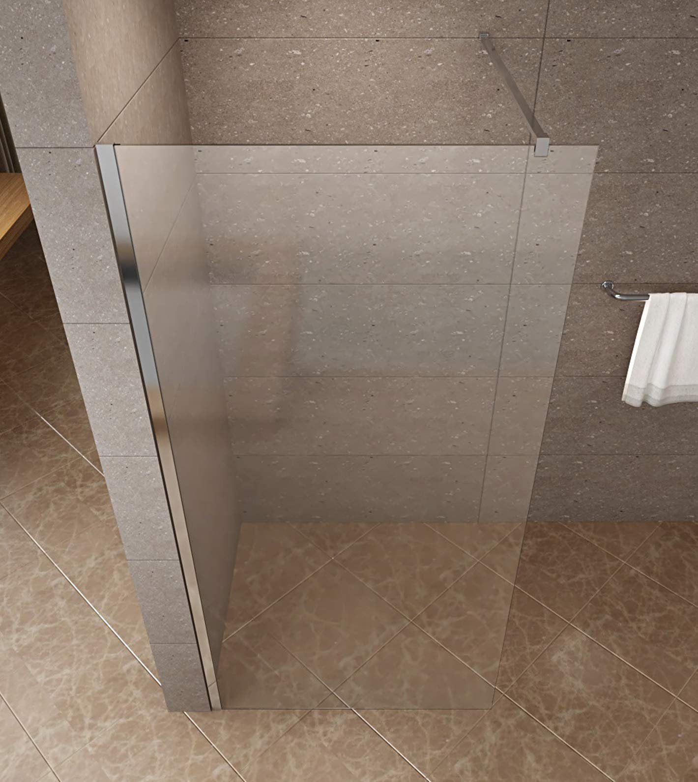 AQUABATOS Duschwand Duschtrennwand begehbare Dusche Glas günstig online kaufen