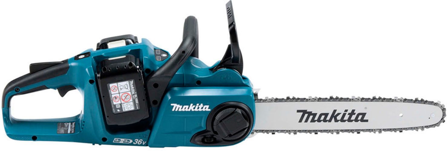 Makita Akku-Kettensäge DUC353Z, 35 cm Schwertlänge, 2x18, 20 m/s, ohne Akku und Ladegerät