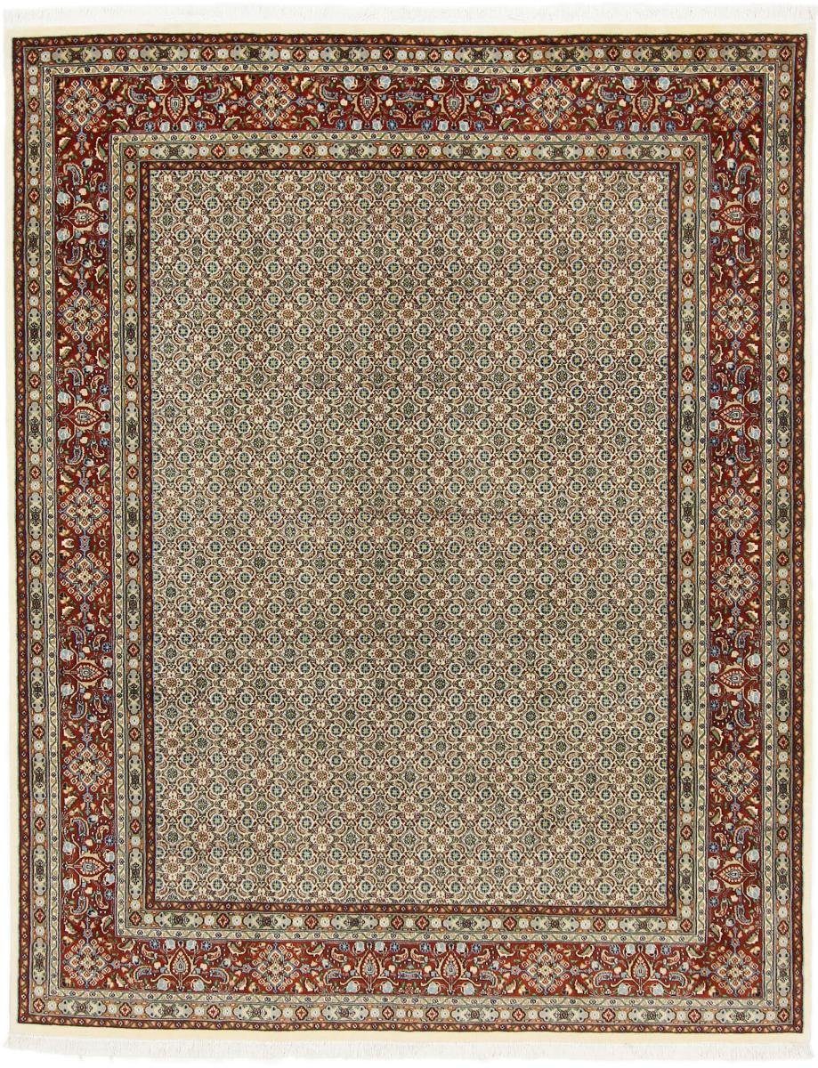 Orientteppich Moud Sherkat 192x246 Handgeknüpfter Orientteppich / Perserteppich, Nain Trading, rechteckig, Höhe: 12 mm